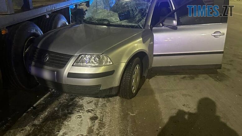 У Житомирі нетверезий водій Volkswagen протаранив причіп