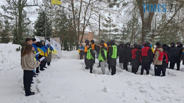 Житомирський обласний спортивний ліцей урочисто підняв Олімпійський прапор