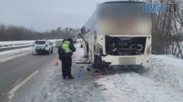УВАГА! Через ДТП на трасі Київ — Чоп рух у напрямку Житомира обмежено