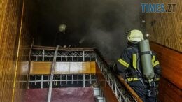 Пожежа в адмінбудівлі: в Андрушівці рятувальники запобігли масштабному займанню
