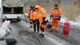 На Житомирщині ліквідовують аварійні вибоїни на стратегічних трасах