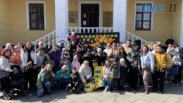 "Шкарпетуйся" - акція в центрі Житомира до Всесвітнього дня людей із синдромом Дауна