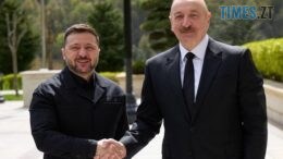 Зеленський уперше від початку війни відвідав Азербайджан