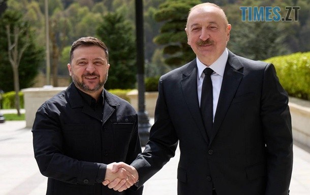 Зеленський уперше від початку війни відвідав Азербайджан