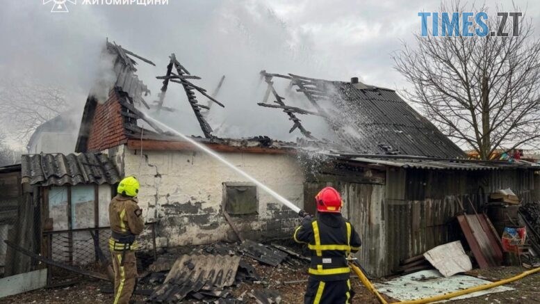 На Житомирщині за добу сталося 7 пожеж: рятувальники запобігли знищенню житла