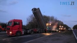 200 тисяч квадратних метрів нового асфальту: на Житомирщині масштабно оновлюють трасу М-21