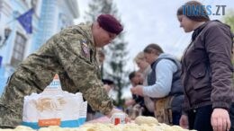 «Поліські вареники»: від студентів Поліського університету і воїнів 95-ї бригади - для житомирян
