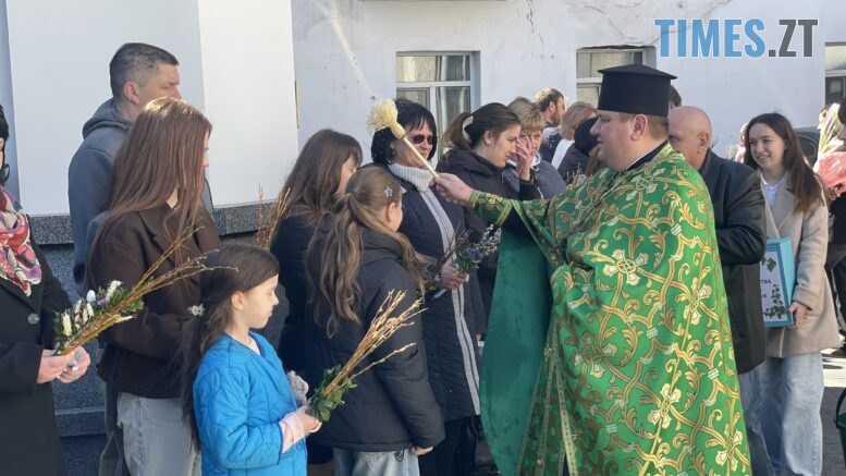 Освятити вербу в Михайлівському соборі житомиряни зможуть до вечора