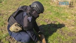 Небезпечне «відлуння війни»: на Звягельщині сапери знищили артилерійський снаряд