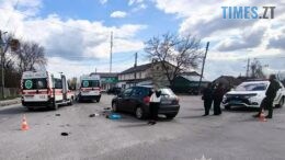 У Баранівці Toyota зіткнулася з мотоциклом: є постраждалі