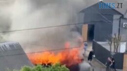 Пожежа на Польовій у Житомирі: у ДСНС прокоментували чутки про «вибух» та розповіли про масштаби займання