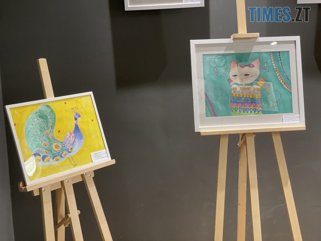 “Там, де лінія проросте” – виставка учнів художнього простору “Yanduka” в Житомирі (ФОТО)