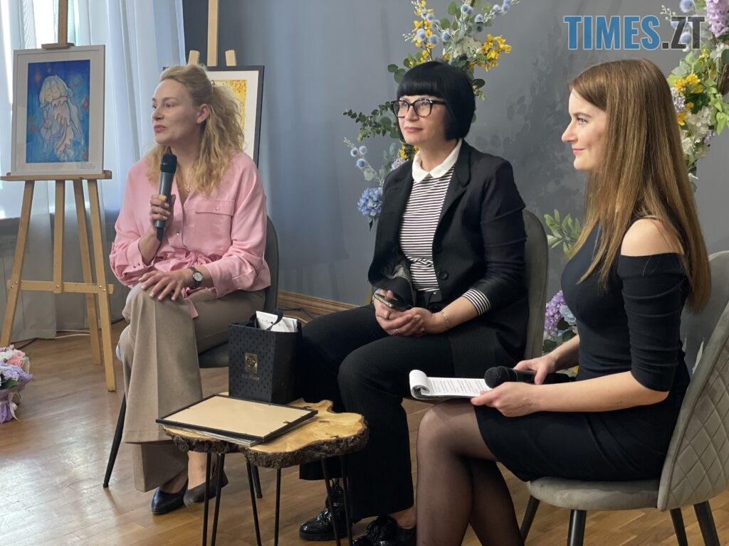 “Там, де лінія проросте” – виставка учнів художнього простору “Yanduka” в Житомирі (ФОТО)