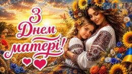 Щиро вітаємо з Днем матері!