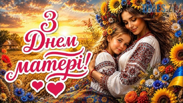 Щиро вітаємо з Днем матері!