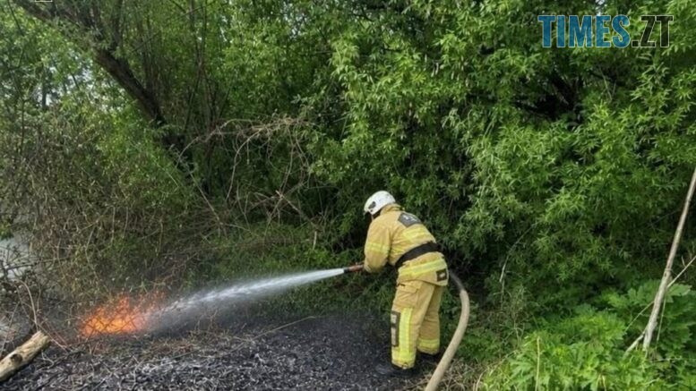Житомирщина у вогні: через сильний вітер пожежа ледве не знищила село Котлярка