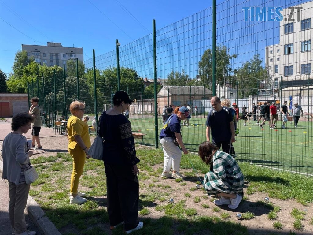 У Житомирі вперше провели Чемпіонат з петанку для ветеранів (ФОТО)