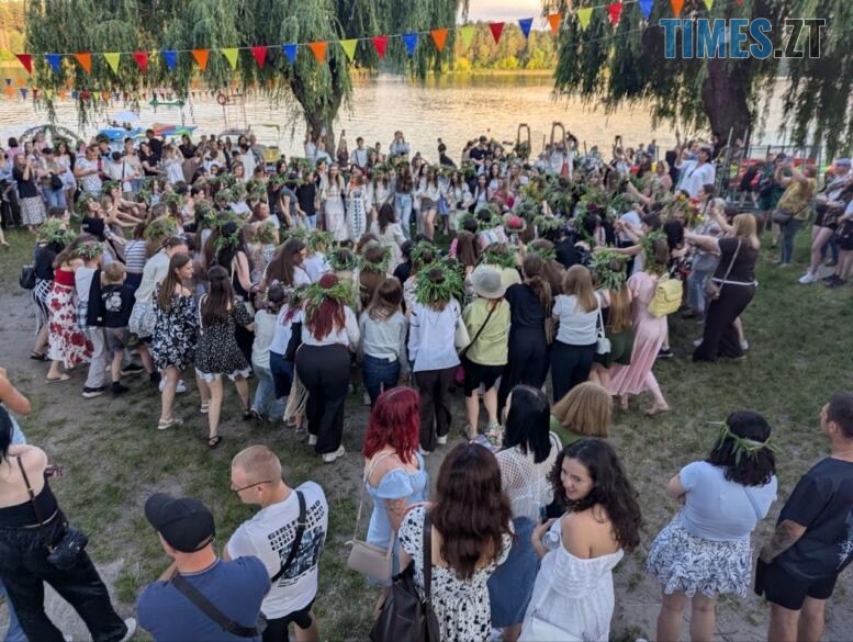 Вінки, річка і теплий вечір: у Житомирі відбулися Купальські вечорниці (ФОТО)