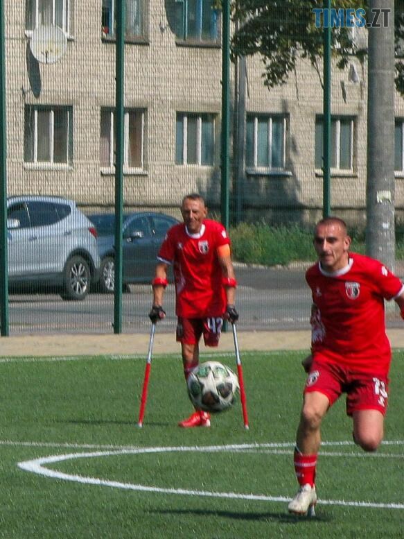 Над полем — у повітрі: як у Житомирі проходить чемпіонат України з ампфутболу (ФОТО)