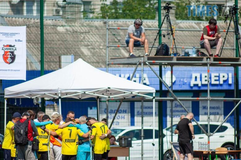 Над полем — у повітрі: як у Житомирі проходить чемпіонат України з ампфутболу (ФОТО)