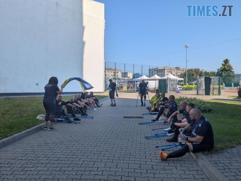 Над полем — у повітрі: як у Житомирі проходить чемпіонат України з ампфутболу (ФОТО)