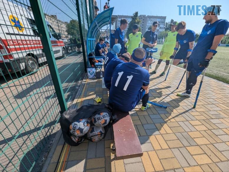 Над полем — у повітрі: як у Житомирі проходить чемпіонат України з ампфутболу (ФОТО)