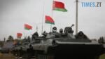 танки з прапорами білорусі