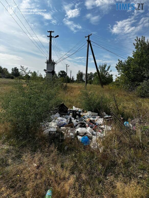 незаконне сміттєзвалище