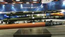 ракети-перехоплювачі Patriot на виставці