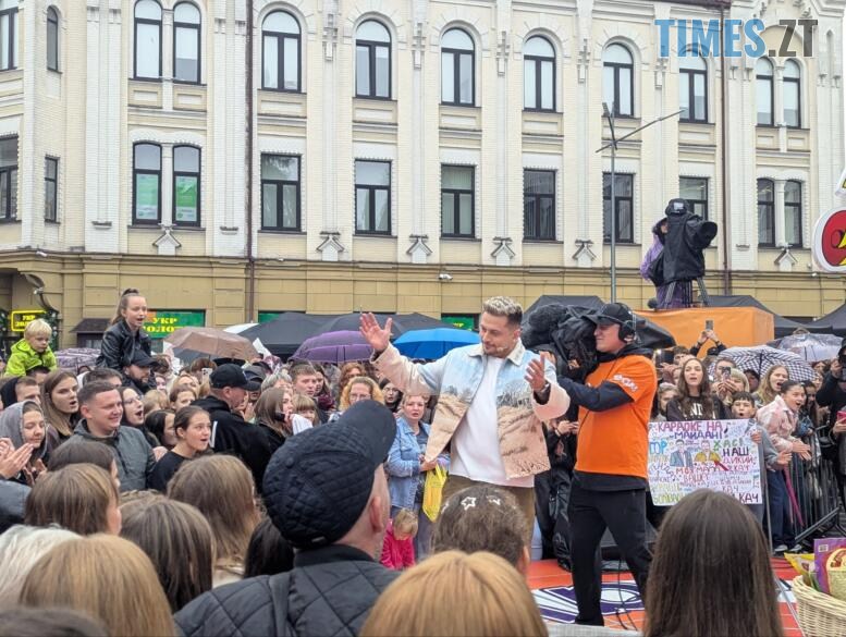 Зйомки Караоке на майдані в Житомирі на Європейські площі