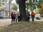 екологи біля дуба Ігнатія Крашевського у Житомирі