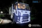 кабіна сміттєвоза, який збив дівчину у Житомирі