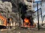 пожежа на електропідстанції