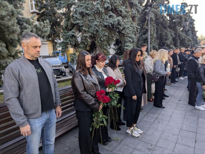 Житомиряни в хвилині мовчання