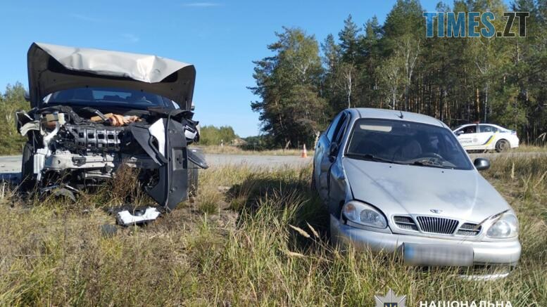 два постраждалих у ДТП автомобіля на узбіччі дороги на Малинщині